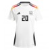 Echipament fotbal Germania Benjamin Henrichs #20 Tricou Acasa European 2024 pentru femei maneca scurta